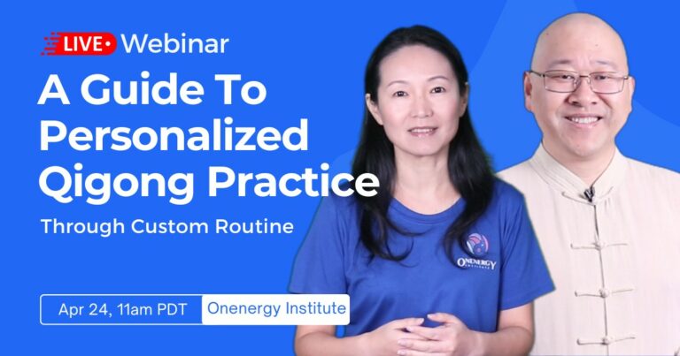 live webinar about custom Qigong routine