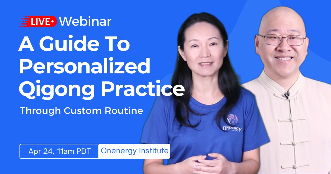 live webinar about custom Qigong routine
