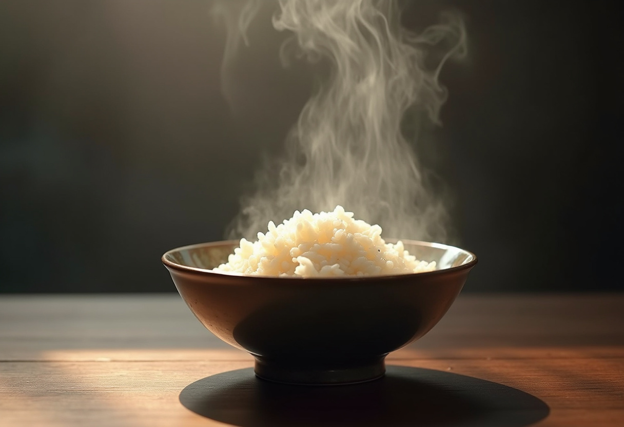 What the qi character shows — steam rising off rice | Onenergy qigong
